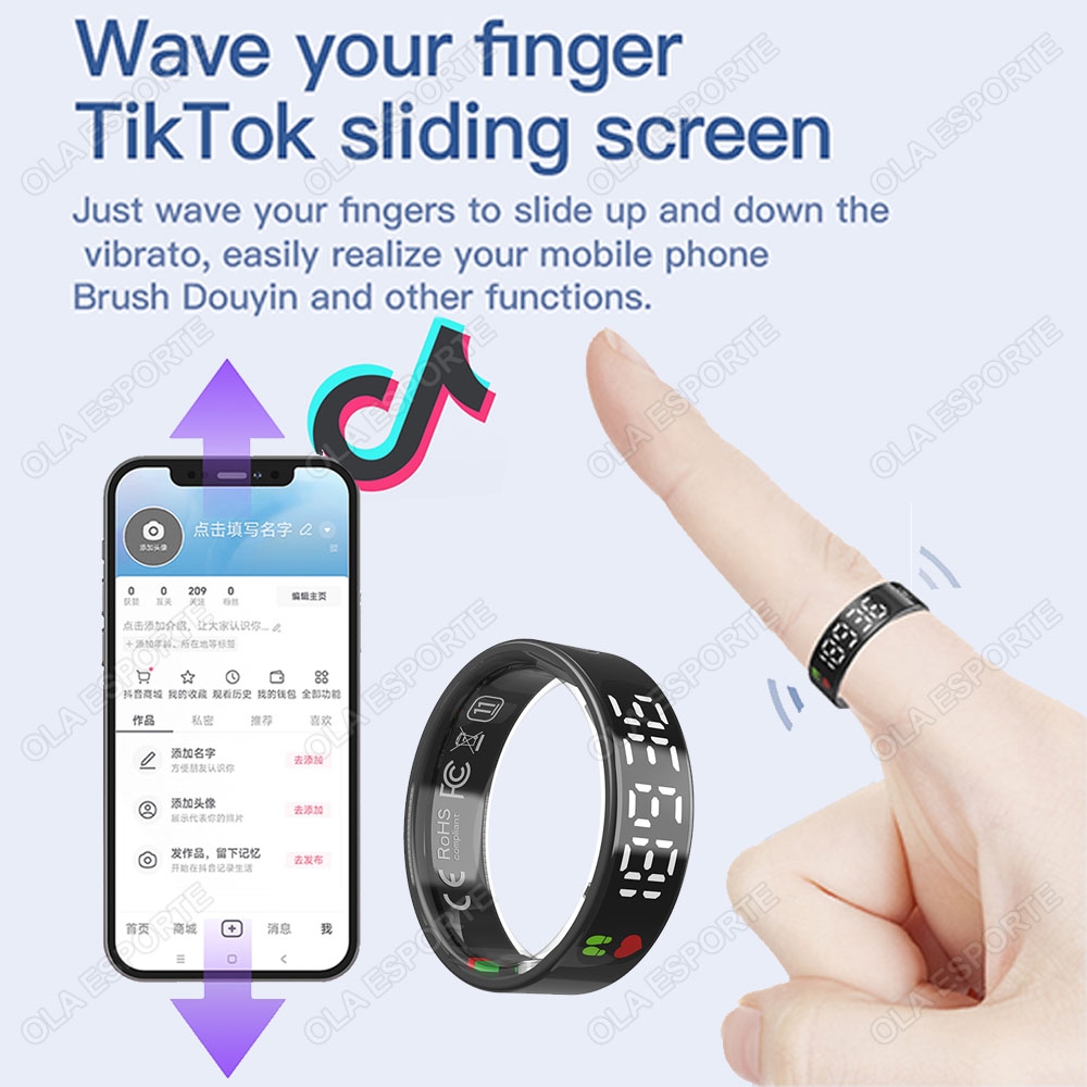 SR08 Smart Ring with Charging  - đánh giá và giá Women'S Health & Wellness Center