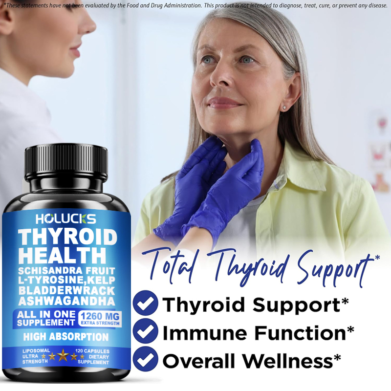 Thyroid Health Complex, Thyroi - đánh giá và giá Health With Wellness