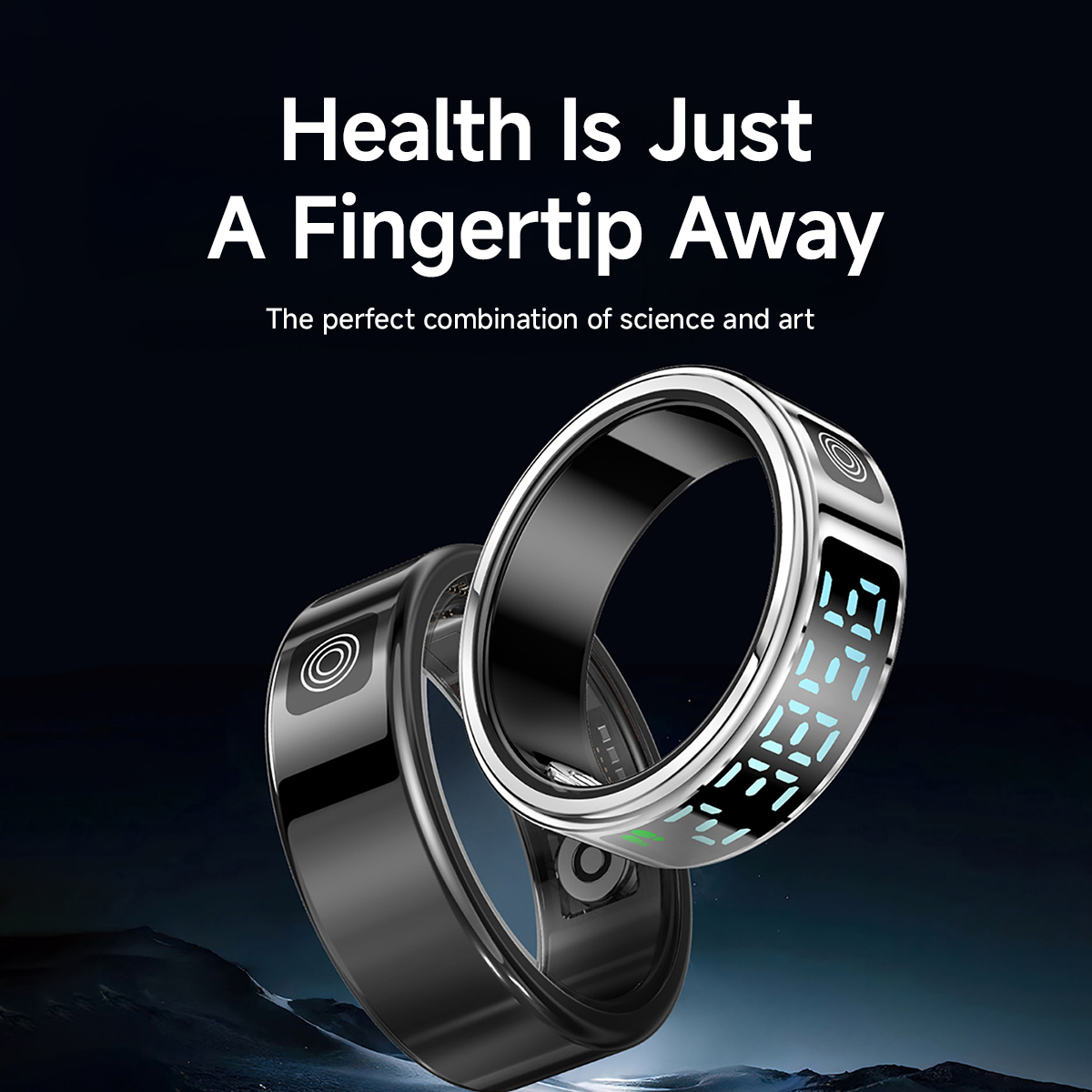 New Smart Ring SR08 LED Displa - đánh giá và giá Women'S Health & Wellness Center