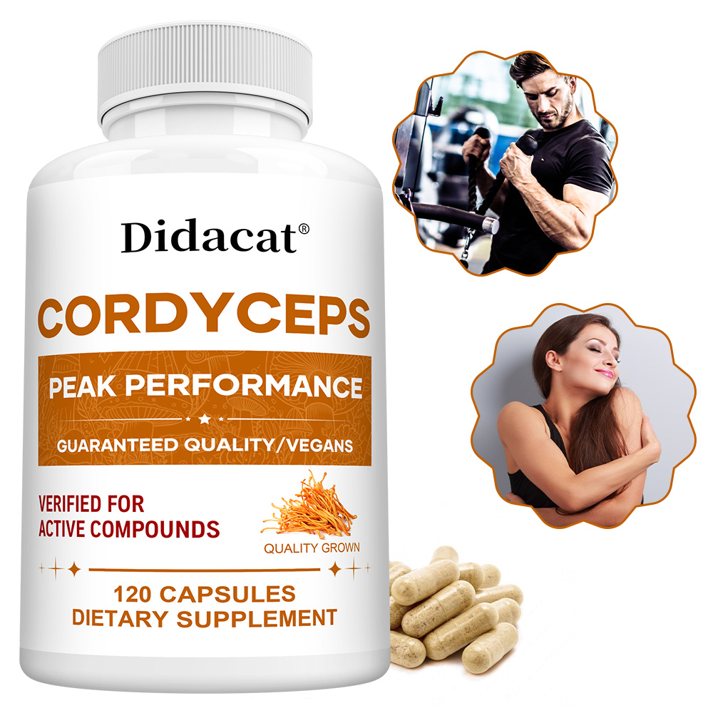 Cordyceps Mushroom Capsules 10 - đánh giá và giá Health With Wellness
